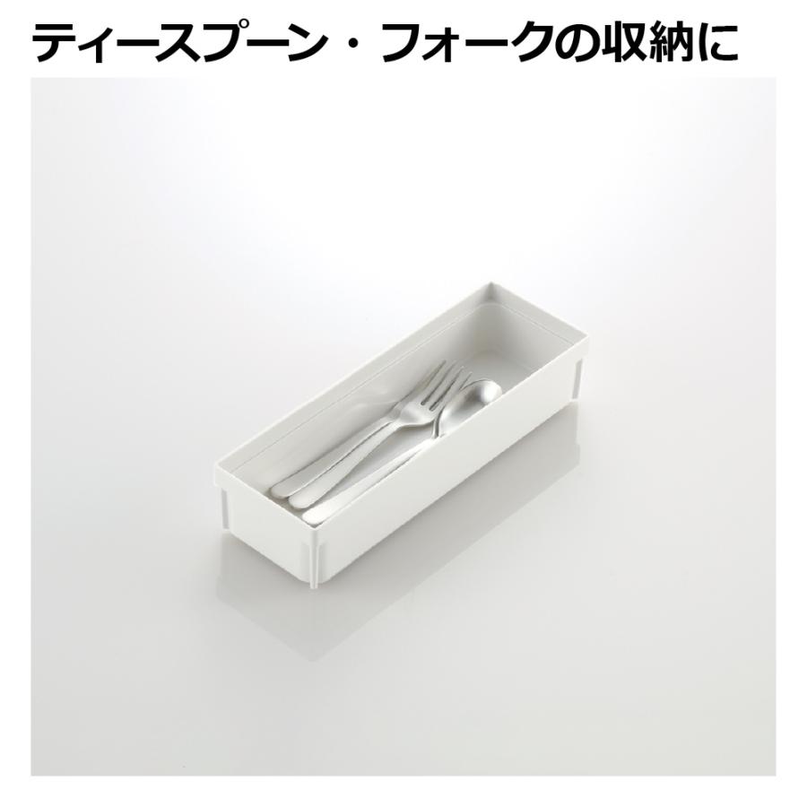 キッチン 収納 トトノ 引き出し用 カトラリーポケットR ミニ リッチェル キッチン収納ケース お箸収納ケース | リッチェル | 04