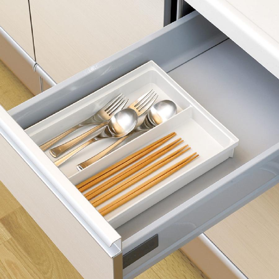 キッチン 収納 トトノ 引き出し用 カトラリーポケットR ワイド リッチェル キッチン収納ケース お箸収納ケース | リッチェル | 03