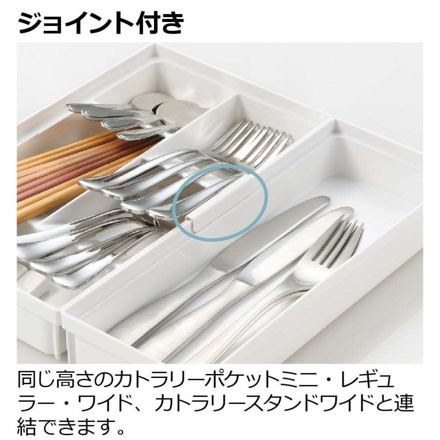 キッチン 収納 トトノ 引き出し用 カトラリースタンドR レギュラー リッチェル キッチン収納ケース お箸収納ケース | リッチェル | 06