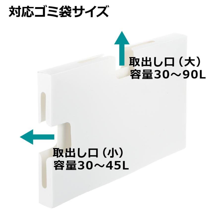キッチン 収納 トトノ 引き出し用 ゴミ袋収納ケースR リッチェル キッチン収納ケース ゴミ袋収納ケース | リッチェル | 09