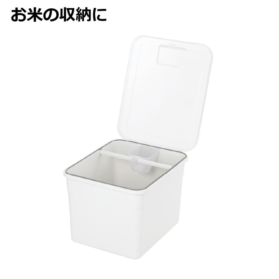 キッチン 収納 トトノ 引き出し用 米びつR 10kg リッチェル キッチン収納ケース お米収納ケース | リッチェル | 04