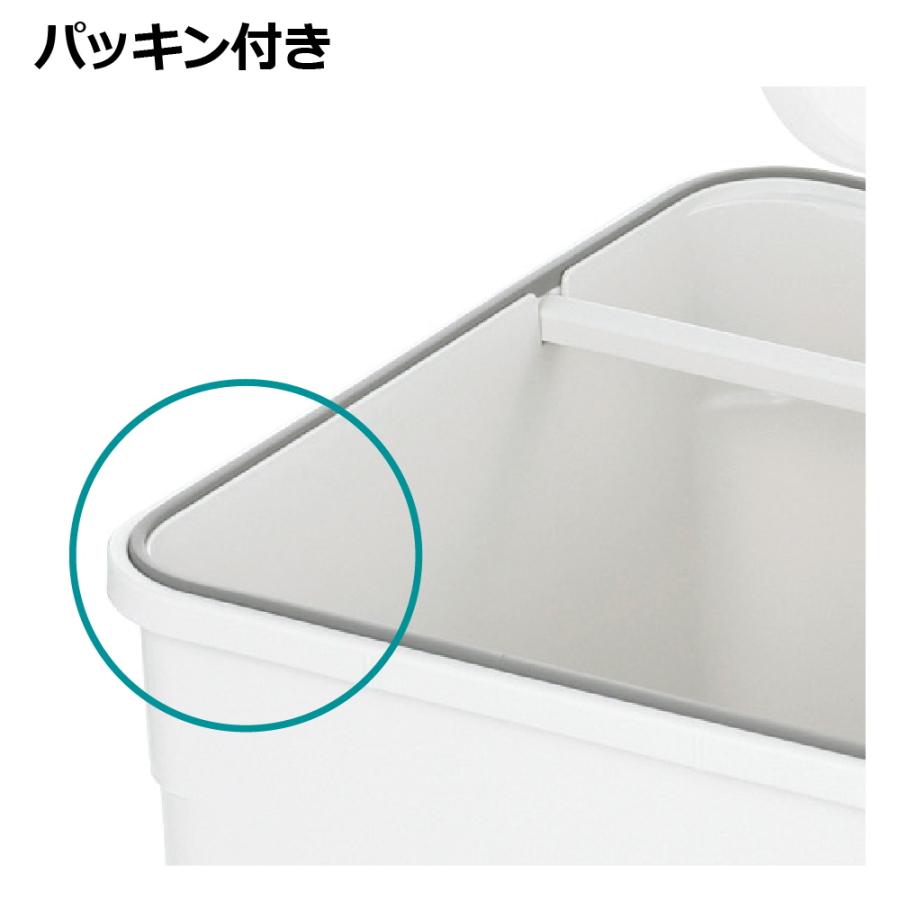 キッチン 収納 トトノ 引き出し用 米びつR 10kg リッチェル キッチン収納ケース お米収納ケース | リッチェル | 08