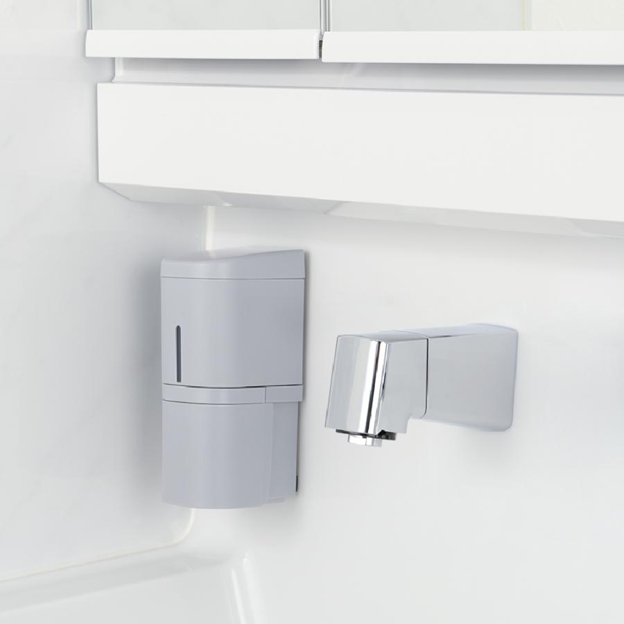 ホバー シールフックディスペンサー 250 ディスペンサー 下から出る お風呂 浮かせる 収納 片手 粘着 プラスチック リッチェル Richell 公式 | リッチェル | 05