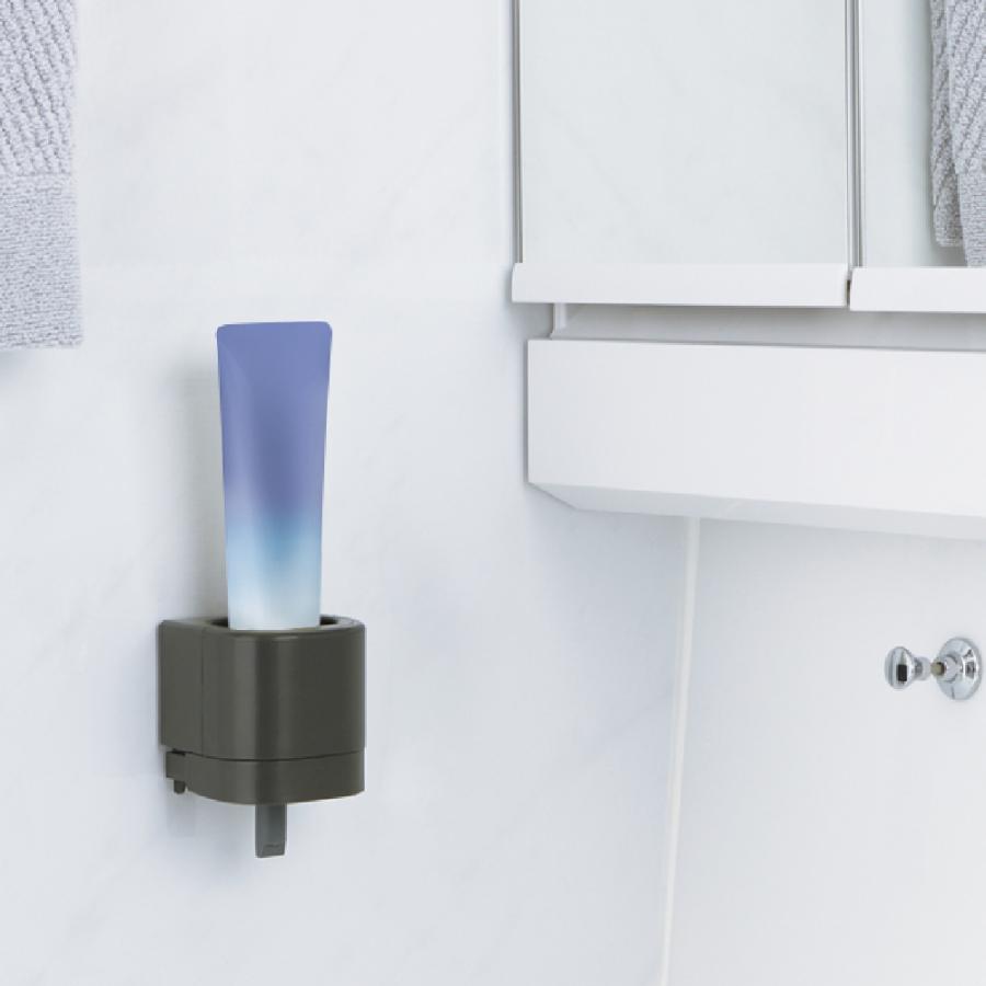 ホバー シールフック歯磨き粉ディスペンサー ディスペンサー 下から出る 歯磨き粉 浮かせる 収納 おしゃれ プラスチック 日本製 国産 リッチェル Richell 公式 | リッチェル | 04