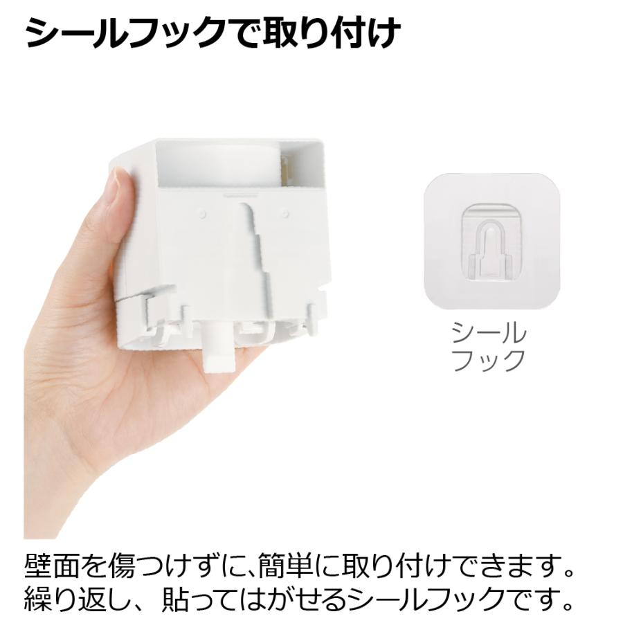 ホバー シールフック洗顔料ディスペンサー ディスペンサー 小 ミニ 下から出る 洗顔 浮かせる おしゃれ プラスチック 日本製 国産 リッチェル Richell 公式 | リッチェル | 05