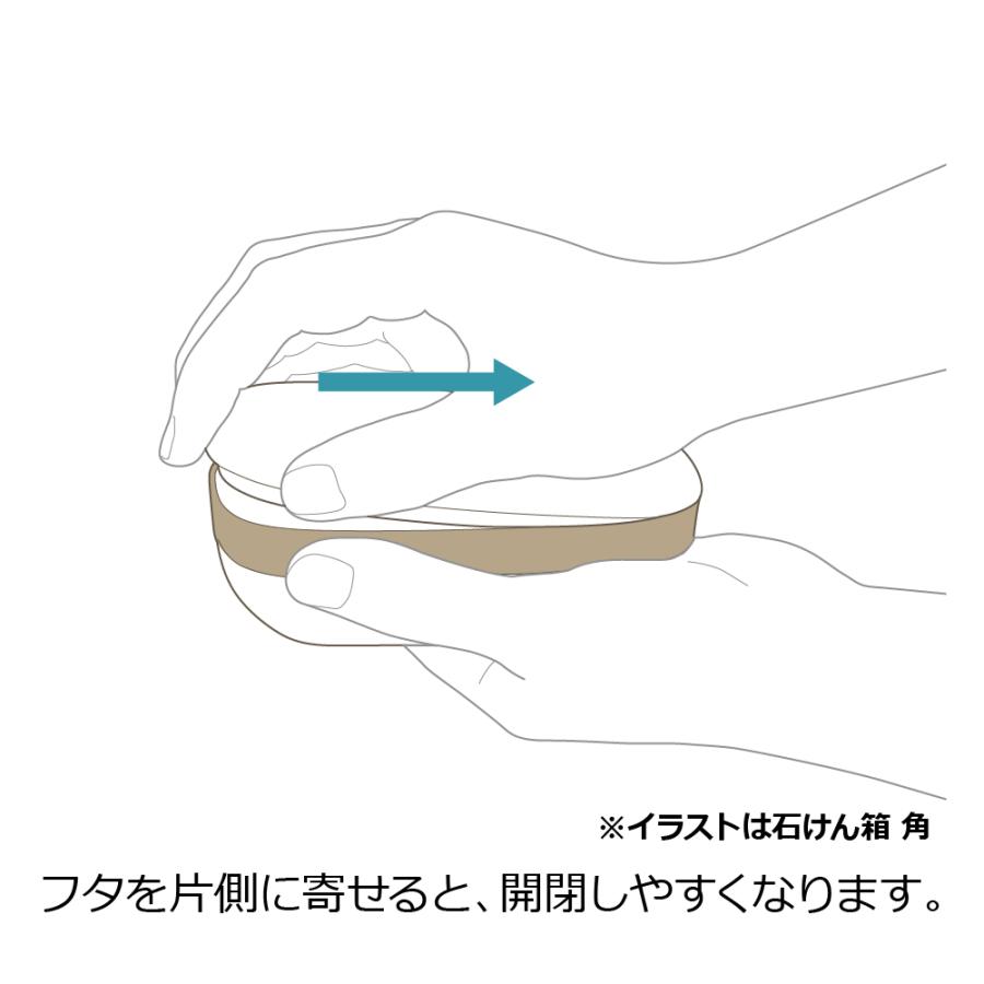 石鹸ケース 持ち運び ディック・ブルーナ 石けん箱 丸 石鹸 箱 入れ 携帯用 おしゃれ リッチェル 蓋 付き | リッチェル | 06