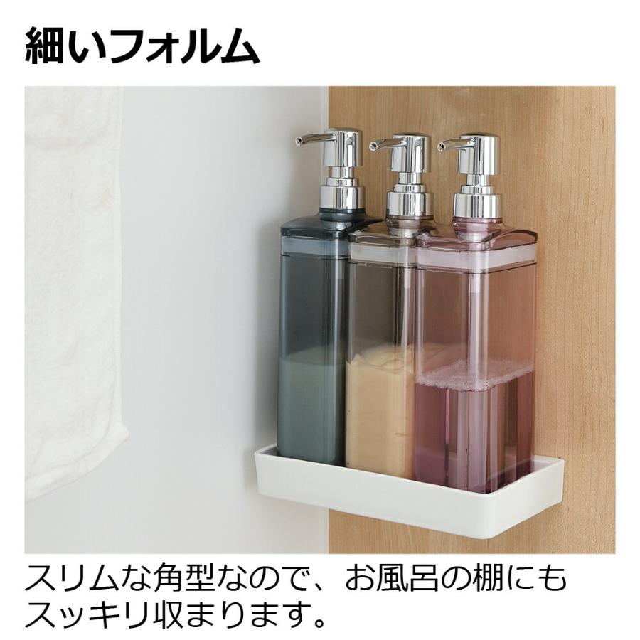 リュクレ ディスペンサー ポンプ式 容器 シャンプーボトル シャンプー  入れ ハンドソープ 食器用洗剤 おしゃれ リッチェル | リッチェル | 05