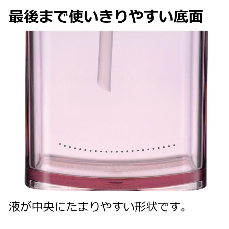 リュクレ ディスペンサー ポンプ式 容器 シャンプーボトル シャンプー  入れ ハンドソープ 食器用洗剤 おしゃれ リッチェル | リッチェル | 07