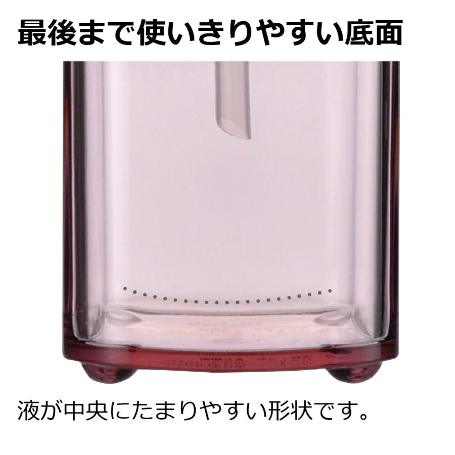 リュクレ ディスペンサー ミニ ポンプ式 ボトル 容器 シャンプー 入れ ハンドソープ 食器用洗剤 シャンプー おしゃれ リッチェル | リッチェル | 07