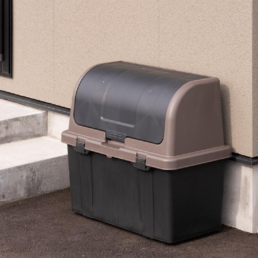ゴミ箱 屋外 大容量 屋外ストッカー R220(3P) リッチェル 220L 大型 ダストボックス 分部 収納庫 保管庫 | リッチェル | 01