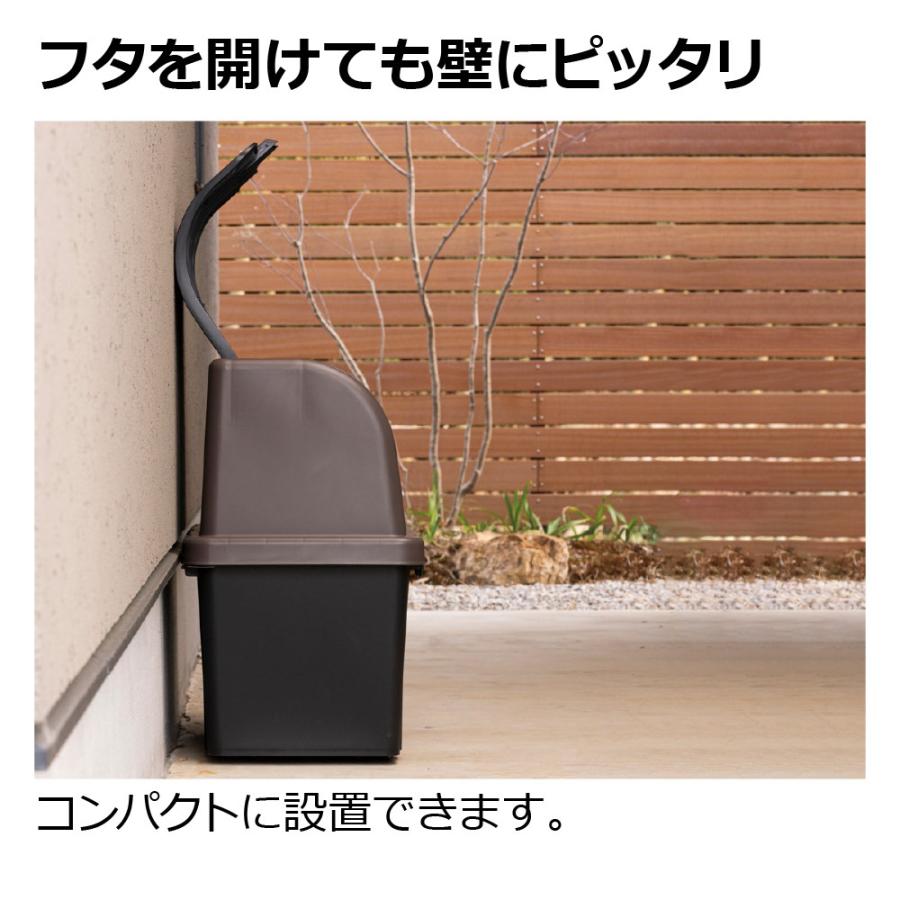 ゴミ箱 屋外 大容量 屋外ストッカー R220(3P) リッチェル 220L 大型 ダストボックス 分部 収納庫 保管庫 | リッチェル | 05