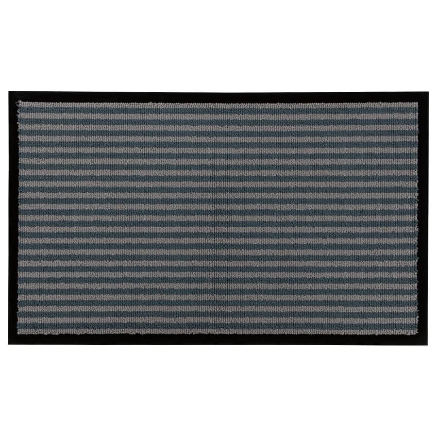 ドアマット 玄関吸水マット S ボーダー柄 リッチェル 75×45cm 玄関マット 屋外 屋内 給水 泥落とし 滑り止め | リッチェル | 01