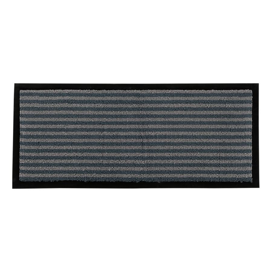 ドアマット 玄関吸水マット スリム ボーダー柄 リッチェル 70×30cm 玄関マット 屋外 屋内 給水 泥落とし 滑り止め | リッチェル | 01