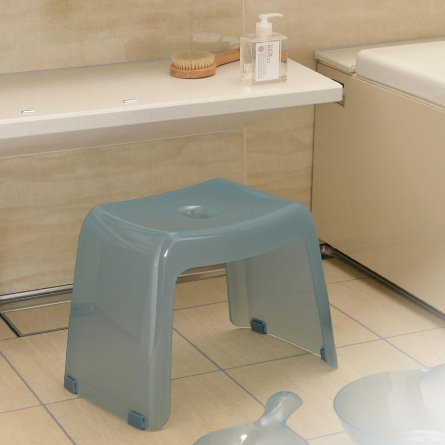 風呂椅子 カラリ バススツール 30H リッチェル 風呂イス 風呂いす バスチェア バススツール お風呂の椅子 | リッチェル | 09