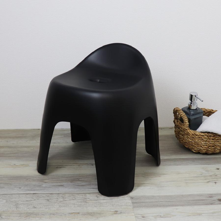 風呂 椅子 ハユール 腰かけ TH ブラック バス チェア おしゃれ イス カビ 防止 日本製 リッチェル  公式 | リッチェル | 02