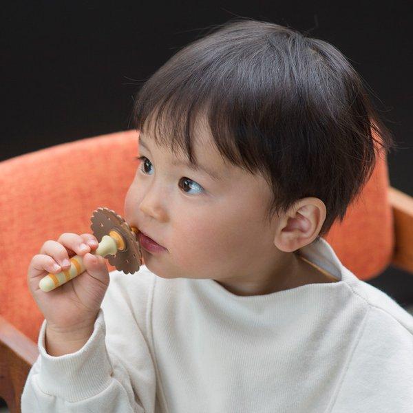 ベビー歯ブラシ トライ 奥歯ピカピカベビーハブラシ 2本入 リッチェル 乳歯 歯みがき 練習 トレーニング 赤ちゃん | リッチェル | 02