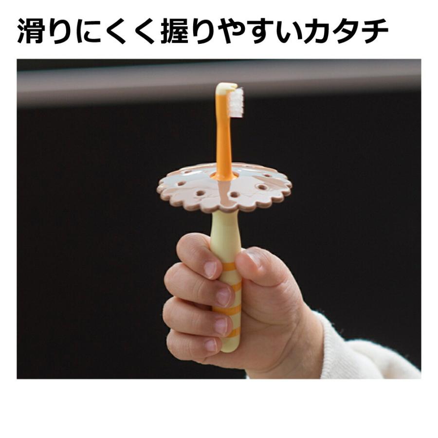 ベビー歯ブラシ トライ 奥歯ピカピカベビーハブラシ 2本入 リッチェル 乳歯 歯みがき 練習 トレーニング 赤ちゃん | リッチェル | 04