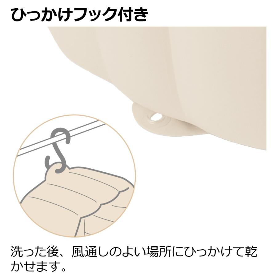 ベビーバス ふかふか ベビーバスK リッチェル 新生児 赤ちゃん お風呂 折りたたみ ギフト 出産祝い | リッチェル | 05