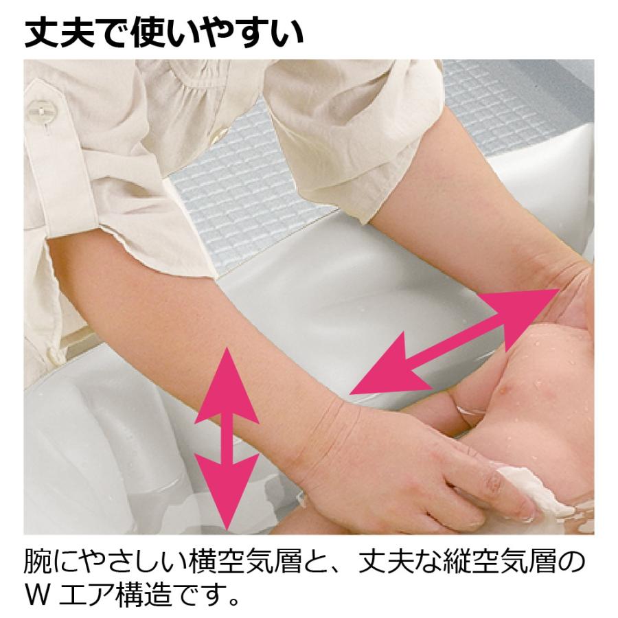 ふかふか ベビーバスK シンク用 子供用浴槽 グッズ 赤ちゃん 新生児 お風呂 沐浴 0歳 リッチェル Richell 公式ショップ | リッチェル | 05