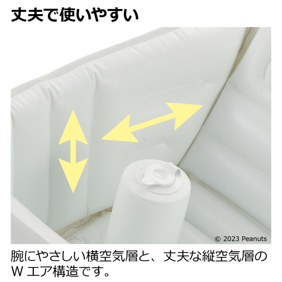 【配送区分K1】ベビーバス スヌーピーふかふか ベビーバス ステップアップ リッチェル 新生児 赤ちゃん お風呂 折りたたみ ギフト 出産祝い | リッチェル | 11