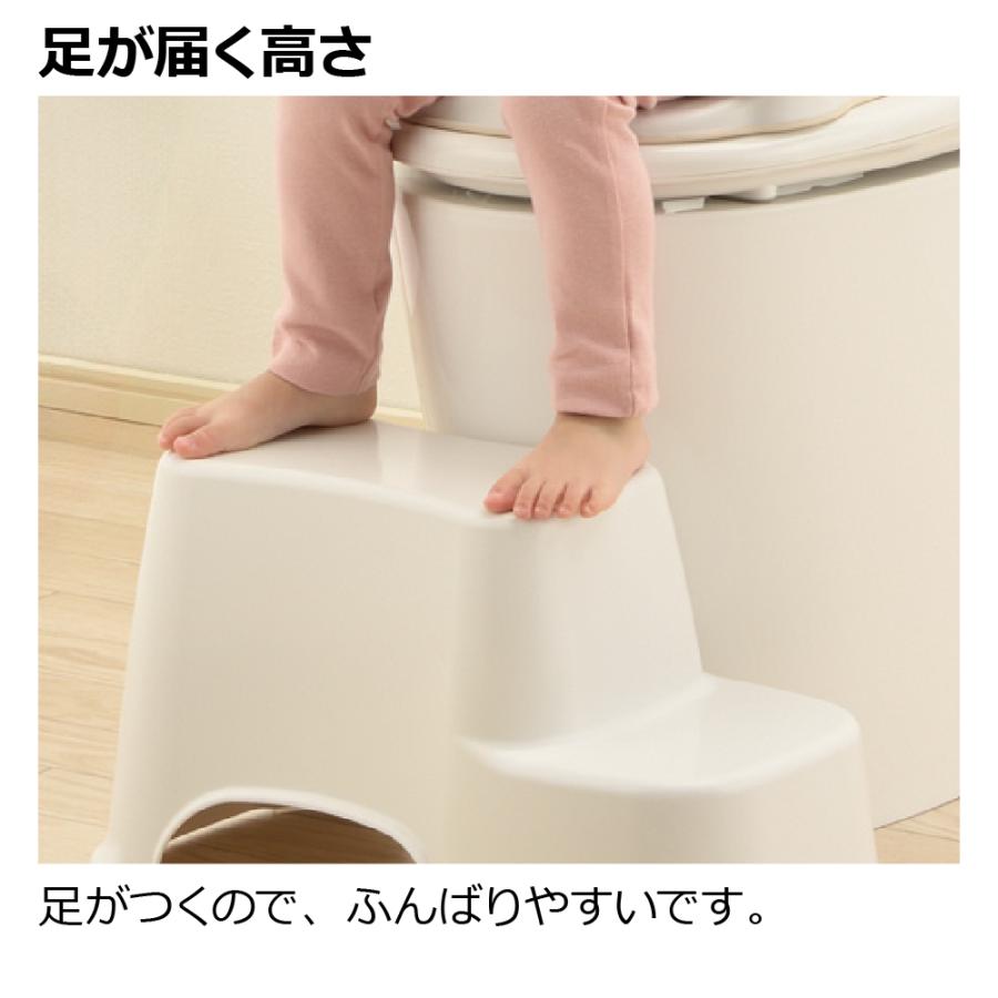 トイレ 踏み台 子供 トイレサポートステップ スリム リッチェル トレーニング 練習 キッズ 男の子 女の子 | リッチェル | 04