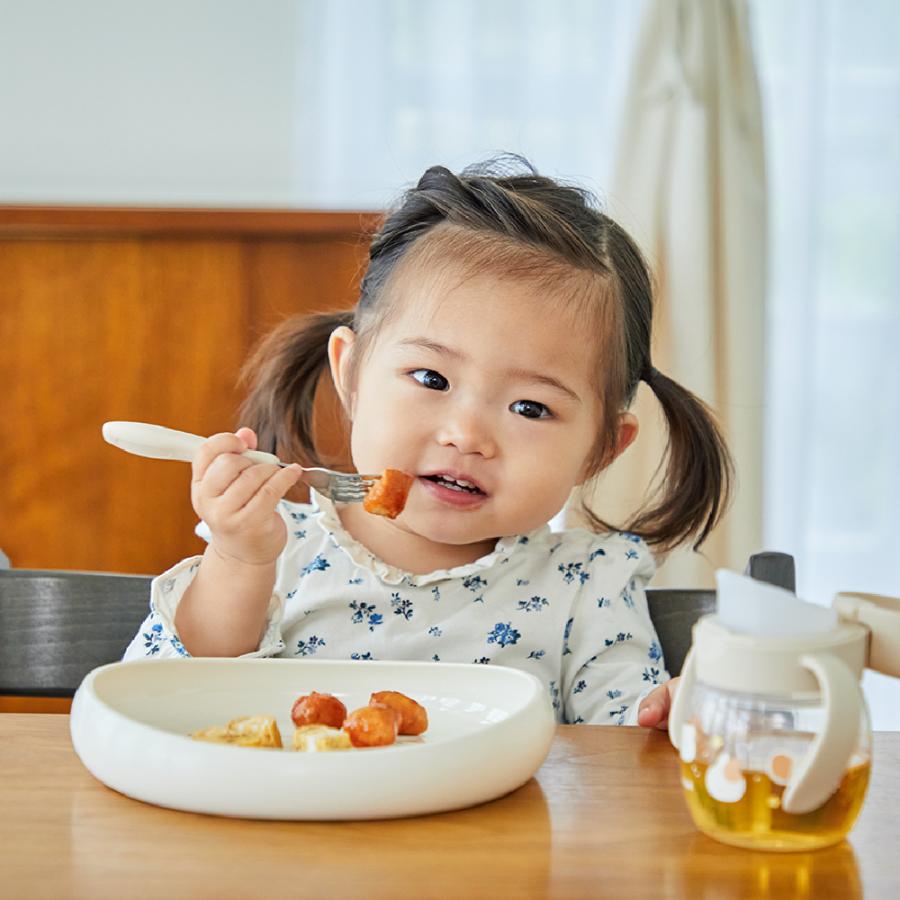 トライ すくいやすいプレート M ベビー 食器 プラスチック 赤ちゃん 皿 かわいい リッチェル 公式 | リッチェル | 03