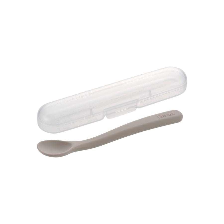 トライ スープ用すくいやすい離乳食スプーン(ケース付) ベビー 赤ちゃん カトラリー リッチェル 公式 | リッチェル | 01