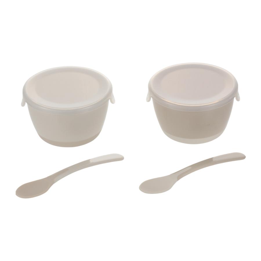 トライ 離乳食小分けカップセット(フタ・スプーン付) ベビー 食器 プラスチック 赤ちゃん リッチェル 公式 | リッチェル | 01
