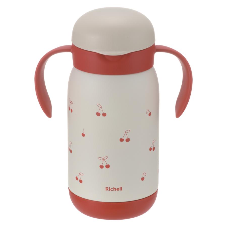 トライ もれない保冷ストローマグ 450 ベビー 赤ちゃん ベビーマグ 7カ月頃 持ち手付き トレーニング 吸いやすい 出産祝い ステンレス リッチェル Richell 公式 | リッチェル