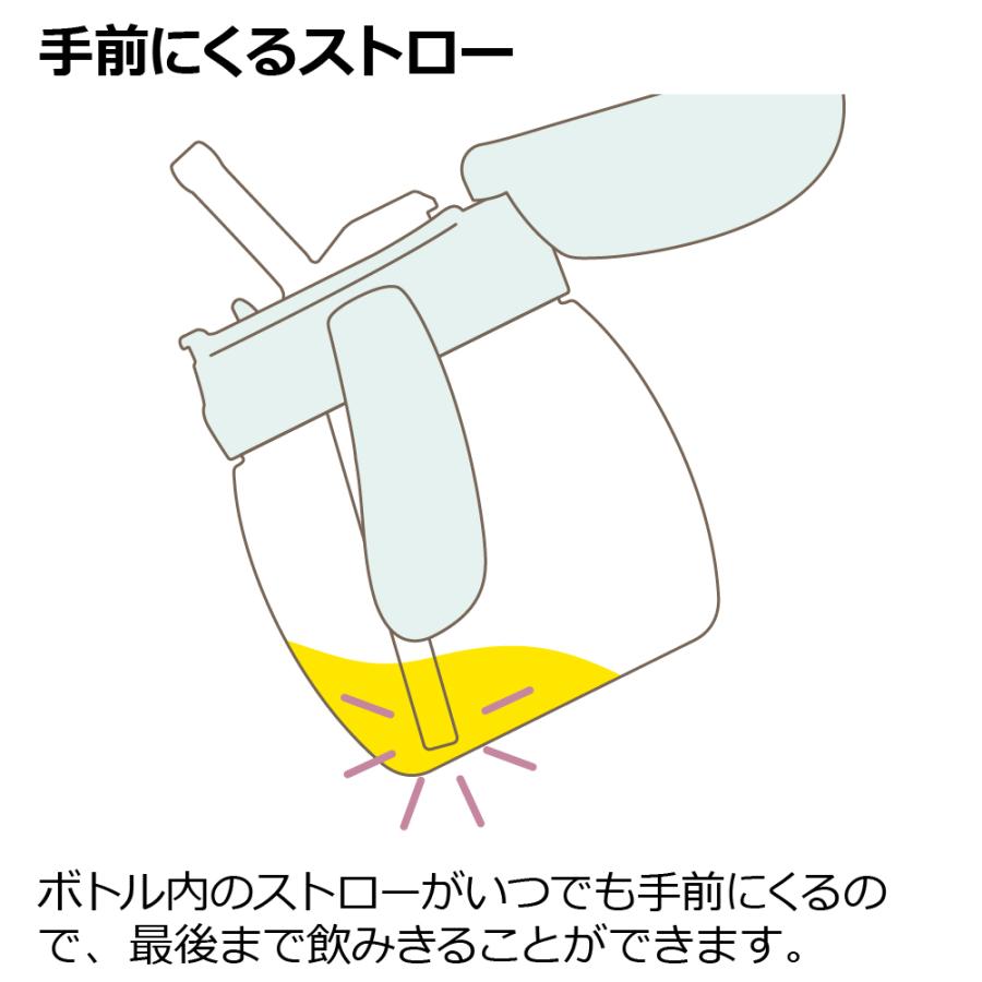 トライ もれない保冷ストローマグ 450 ベビー 赤ちゃん ベビーマグ 7カ月頃 持ち手付き トレーニング 吸いやすい 出産祝い ステンレス リッチェル Richell 公式 | リッチェル | 05