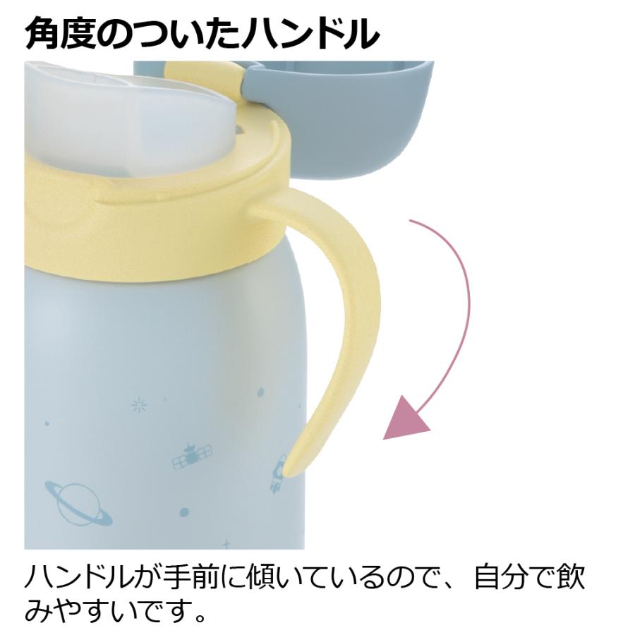 トライ のみやすい保冷コップマグ 450 ベビー 赤ちゃん ベビーマグ 8カ月頃 持ち手付き トレーニング 吸いやすい 出産祝い ステンレス リッチェル Richell 公式 | リッチェル | 05