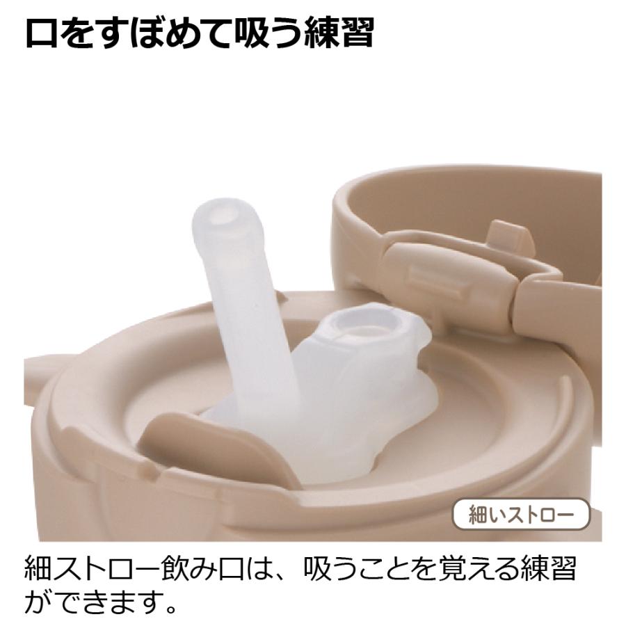 トライ ストロー飲みマスターセット ベビー 赤ちゃん ベビーマグ 5カ月頃 シリコン 持ち手付き トレーニング 吸いやすい プラスチック リッチェル Richell 公式 | リッチェル | 10