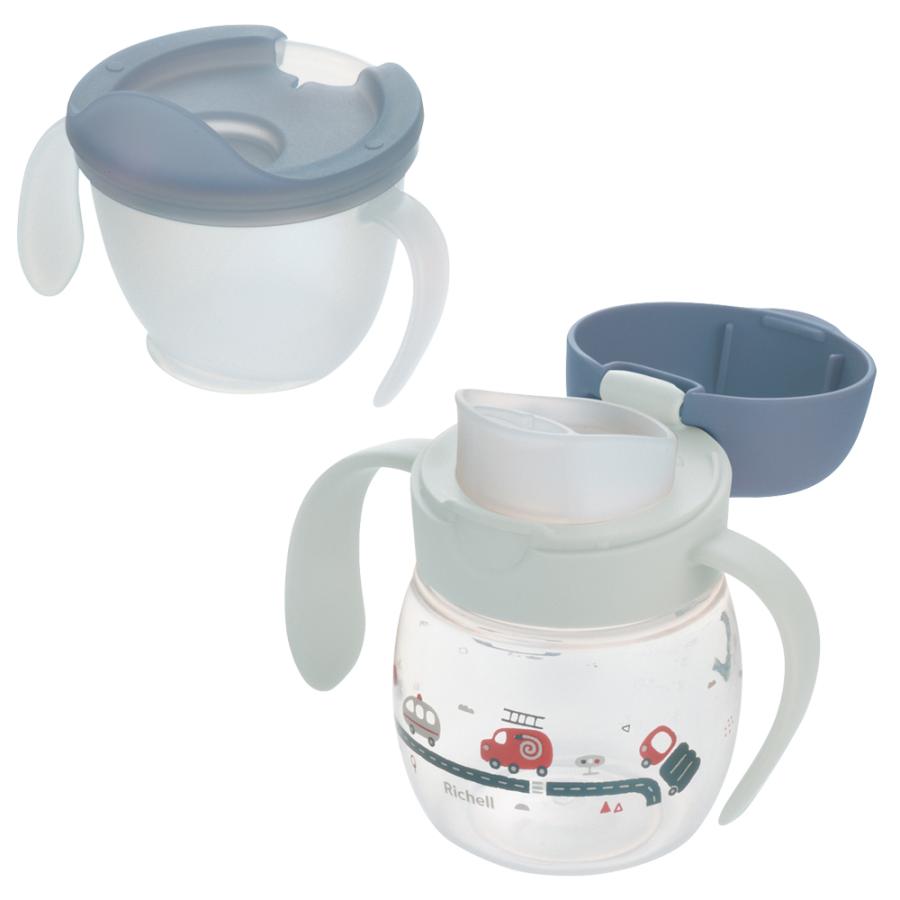 トライ コップ飲みマスターセット ベビー 赤ちゃん ベビーマグ 5カ月頃 食洗機 煮沸 持ち手付き トレーニング 出産祝い プラスチック リッチェル Richell 公式 | リッチェル | 01