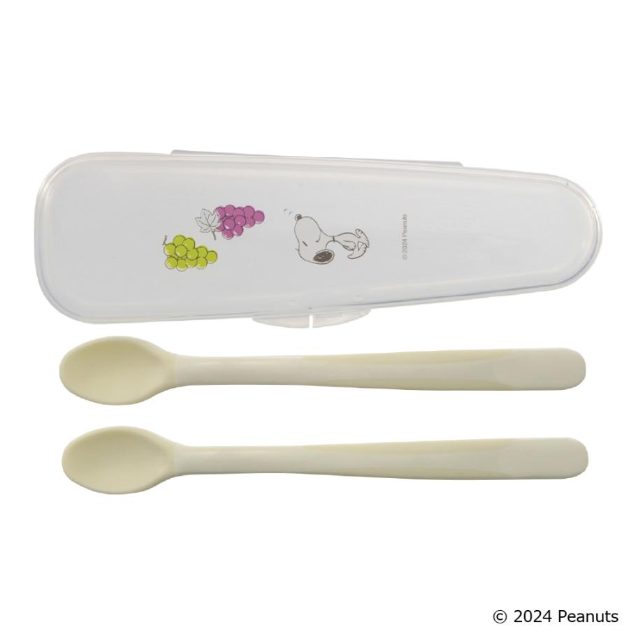 ピーナッツ コレクション やわらか離乳食スプーンセット(ケース付)FS ベビー カトラリー リッチェル 公式 | リッチェル | 03