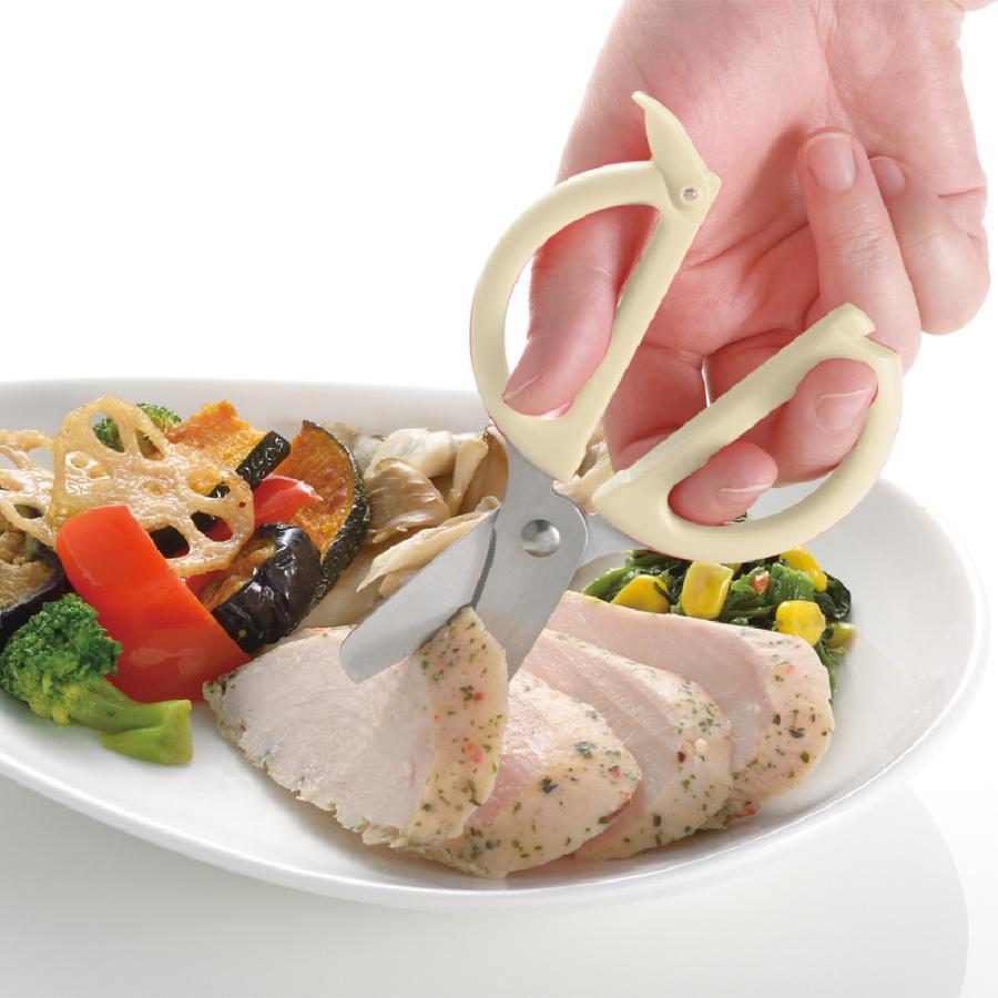 ピーナッツ コレクション サクッと切れる離乳食はさみFS フードカッター ベビー 食器 リッチェル 公式 | リッチェル | 04