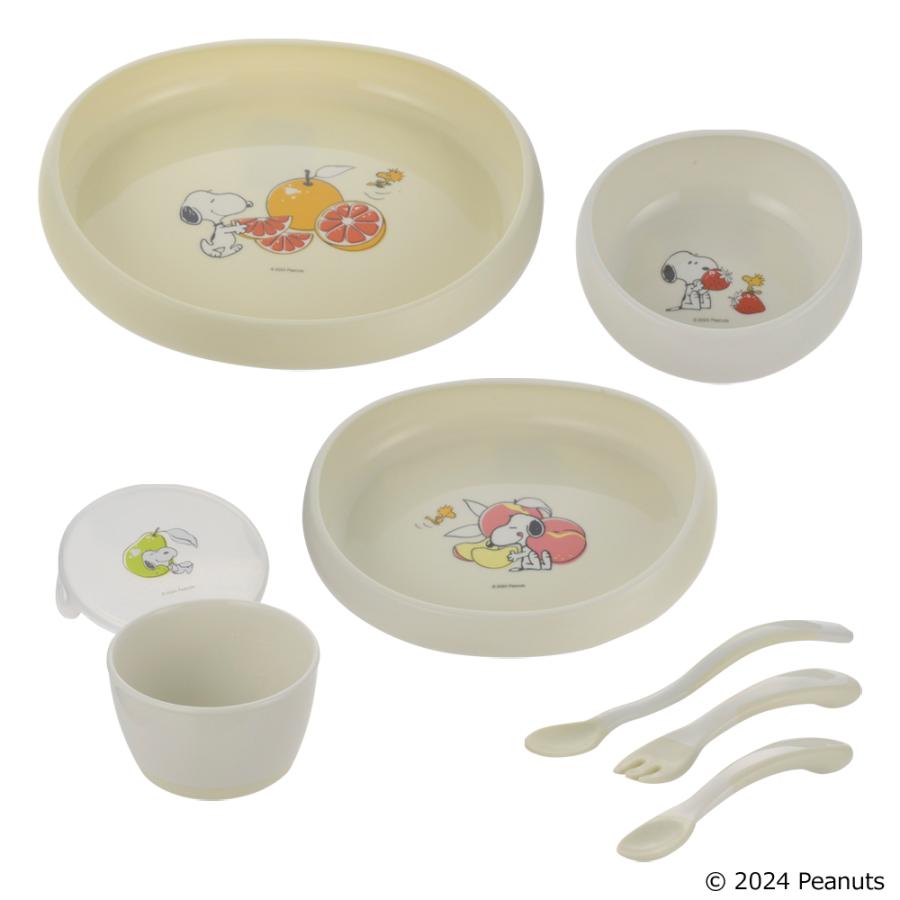 ピーナッツ コレクション お食事セットFS ベビー食器 かわいい 出産祝い リッチェル 公式 | リッチェル | 01