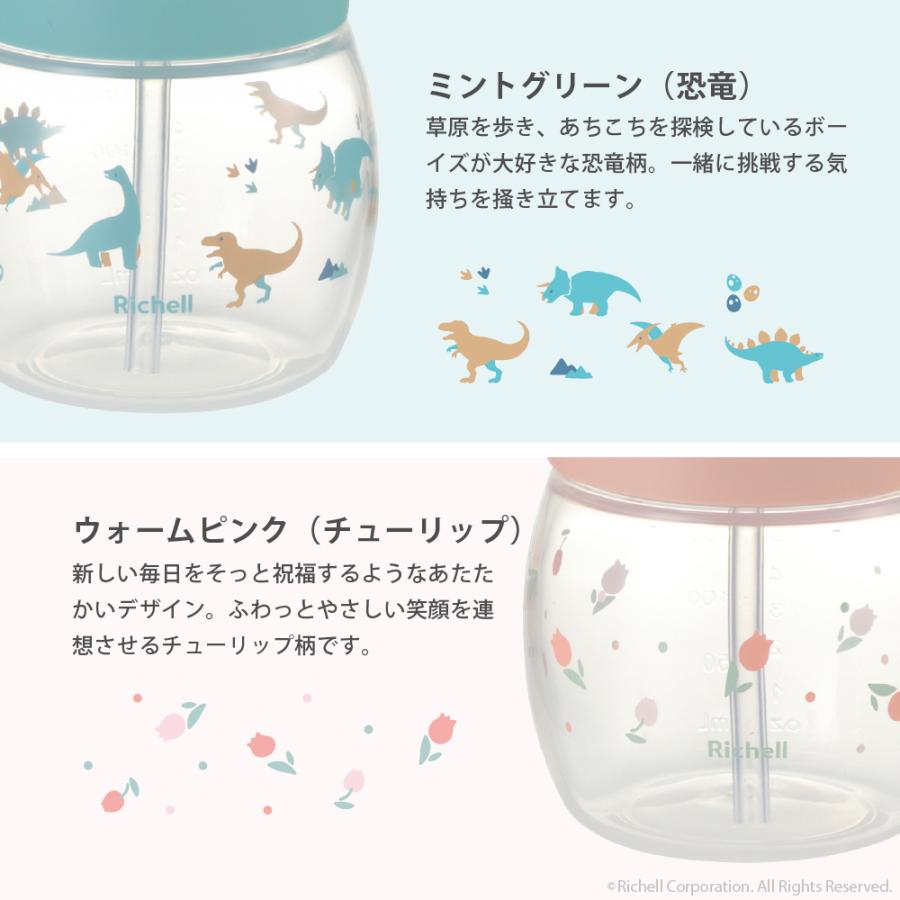 【配送区分K1】トライ もれないストローマグR 赤ちゃん ベビーマグ 7ヵ月頃 持ち手付 リッチェル 公式 | リッチェル | 06