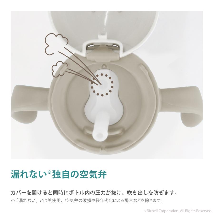 【配送区分K1】トライ もれない保冷ストローマグR 300 7か月頃 赤ちゃん ベビー 真空断熱 リッチェル 公式 | リッチェル | 05