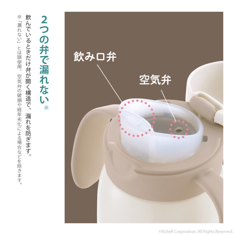 【配送区分K1】トライ のみやすい保冷コップマグR 300 8か月頃 赤ちゃん ベビー 真空断熱 リッチェル 公式 | リッチェル | 04