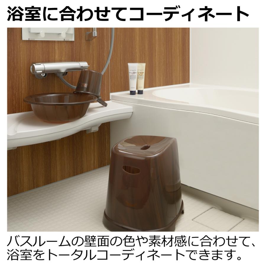 風呂桶 バスカHA 湯おけ リッチェル 洗面器 湯桶 手桶 手おけ バスボウル 洗面所 お風呂 | リッチェル | 05