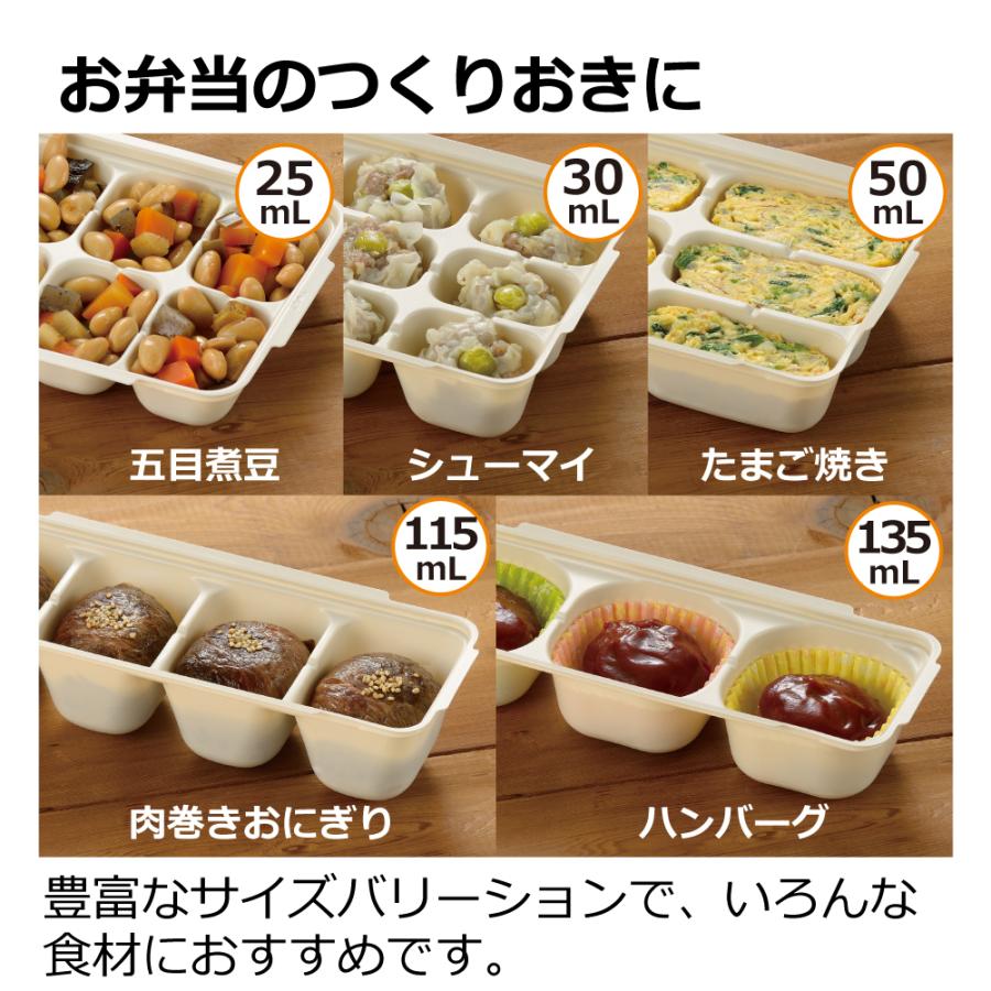 保存容器 離乳食 つくりおき わけわけフリージング パック 15 2セット入 リッチェル 冷凍 収納 小分け 電子レンジ | リッチェル | 07