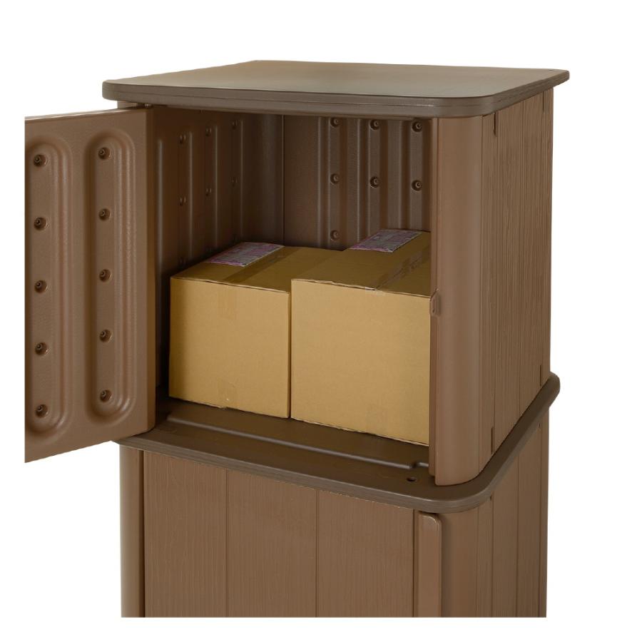 アルベロ ストッカーST 160 物置 収納 庫 ボックス ガーデン 小型 屋外 庭 ベランダ プラスチック リッチェル  公式ショップ | リッチェル | 05