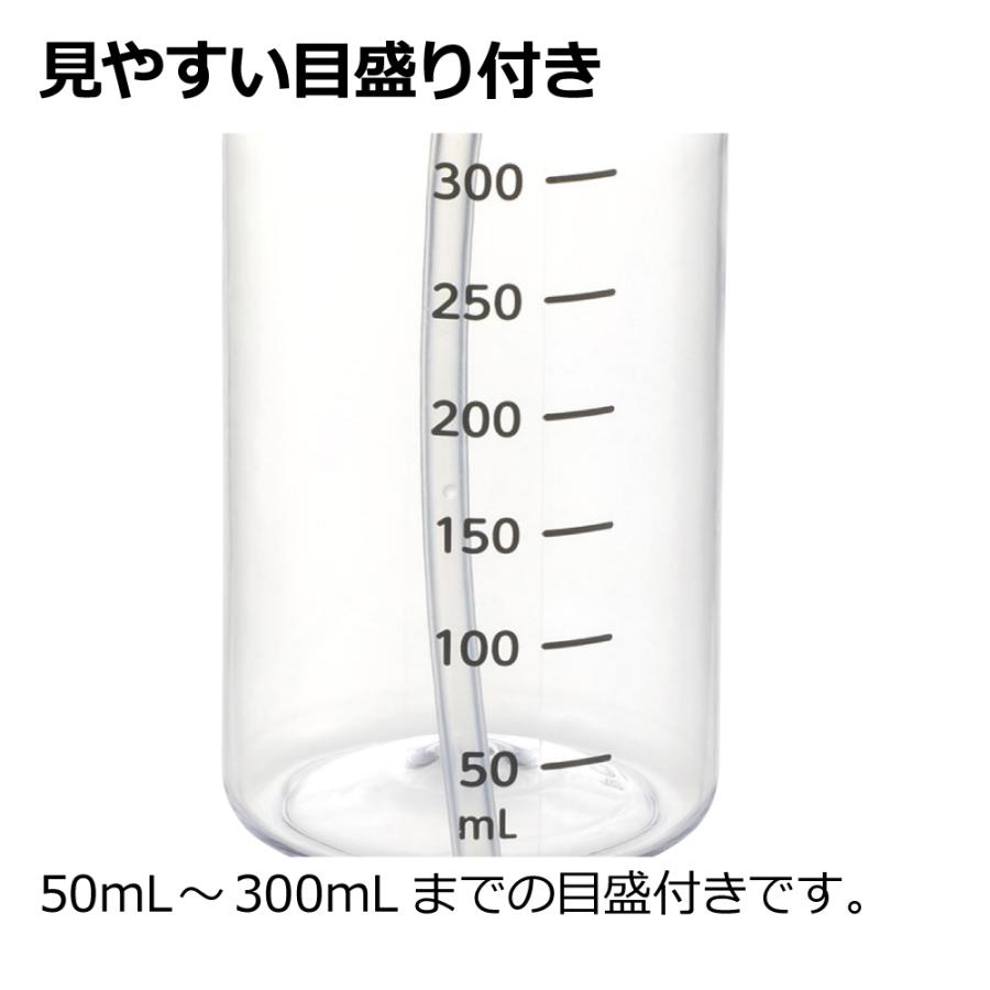 介護用コップ 使っていいね! 飲みやすいストローコップ 300 介護 食器 ストロー 付き カップ ボトル 老人 大人 リッチェル | リッチェル | 08
