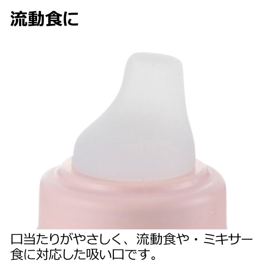 介護用 使っていいね! 吸い口付やわらかボトル 200 介護 食器 ストロー付き カップ ボトル 老人 大人 リッチェル | リッチェル | 04