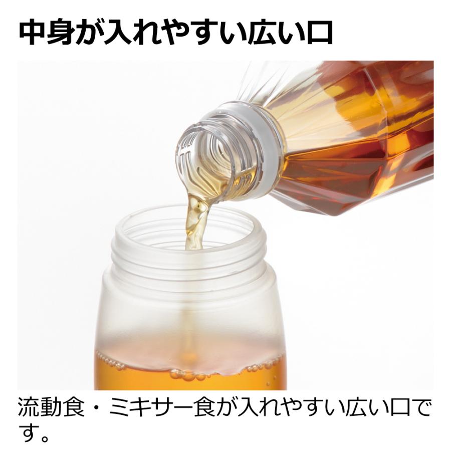 使っていいね! 吸い口付やわらかボトル 200 介護 食器 ストロー付きコップ ストローカップ ストローボトル 老人用 大人 リッチェル｜richell｜07