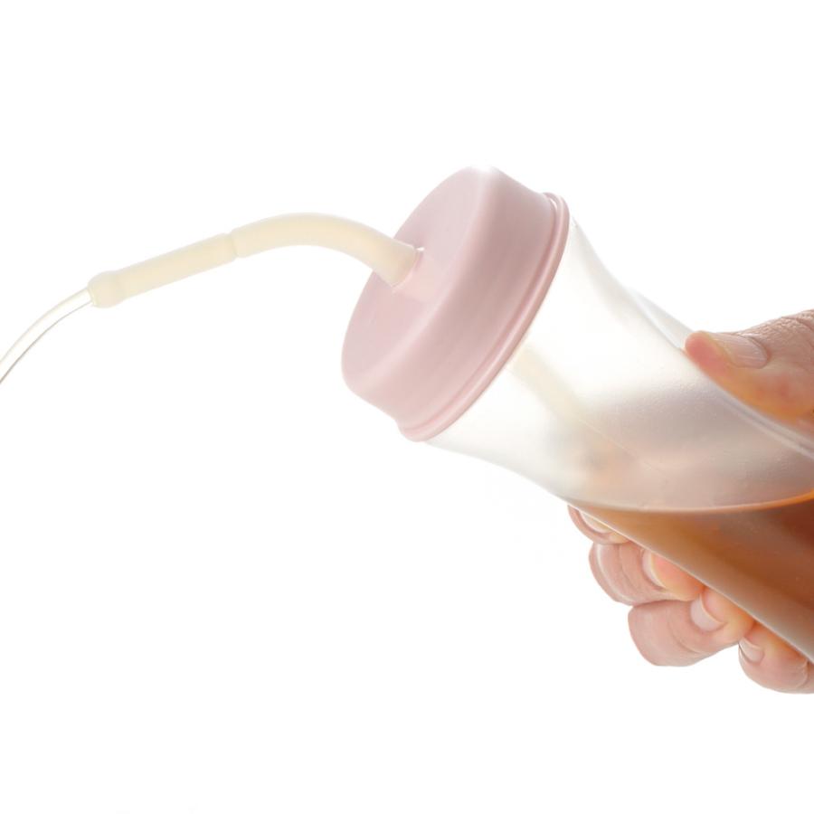 介護用 使っていいね! ストロー付やわらかボトル 200 食器 ストロー 付きコップ カップ ストローボトル 老人用 大人 リッチェル | リッチェル | 03