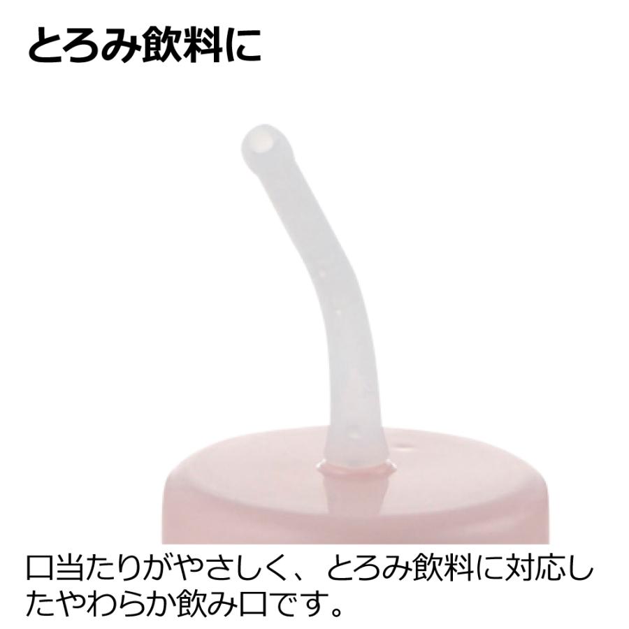 介護用 使っていいね! ストロー付やわらかボトル 200 食器 ストロー 付きコップ カップ ストローボトル 老人用 大人 リッチェル | リッチェル | 04