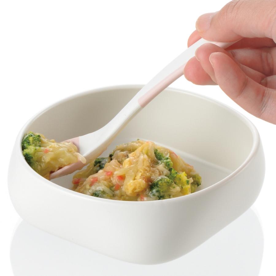 使っていいね! すくいやすい小鉢 介護食器 食事用さら 皿 プレート ユニバーサルデザイン 老人用 リッチェル Richell 公式ショップ | リッチェル | 02