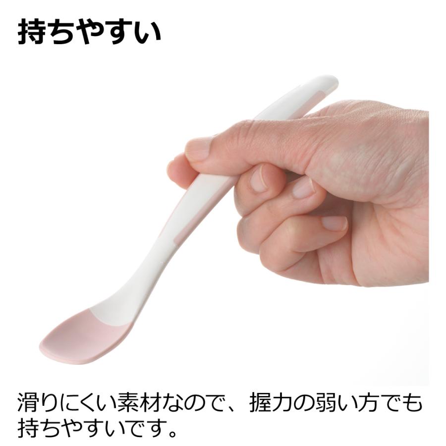使っていいね! 持ちやすいスプーン 介護食器 介護スプーン 介護用スプーン 老人用 すくいやすい 持ちやすく 大人用 リッチェル | リッチェル | 04