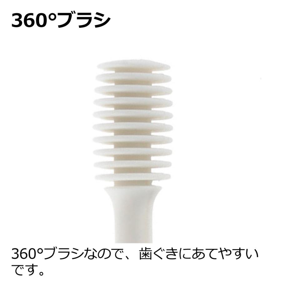 使っていいね! 歯ぐきマッサージブラシ 歯茎 歯ブラシ ブラシ 器具 ユニバーサルデザイン 老人用 オーラルケア リッチェル  公式 | リッチェル | 04